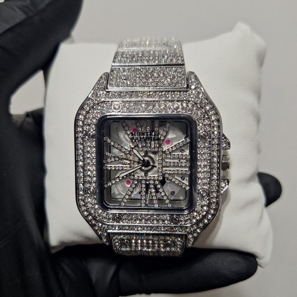 Invicta Silver and Black Watch